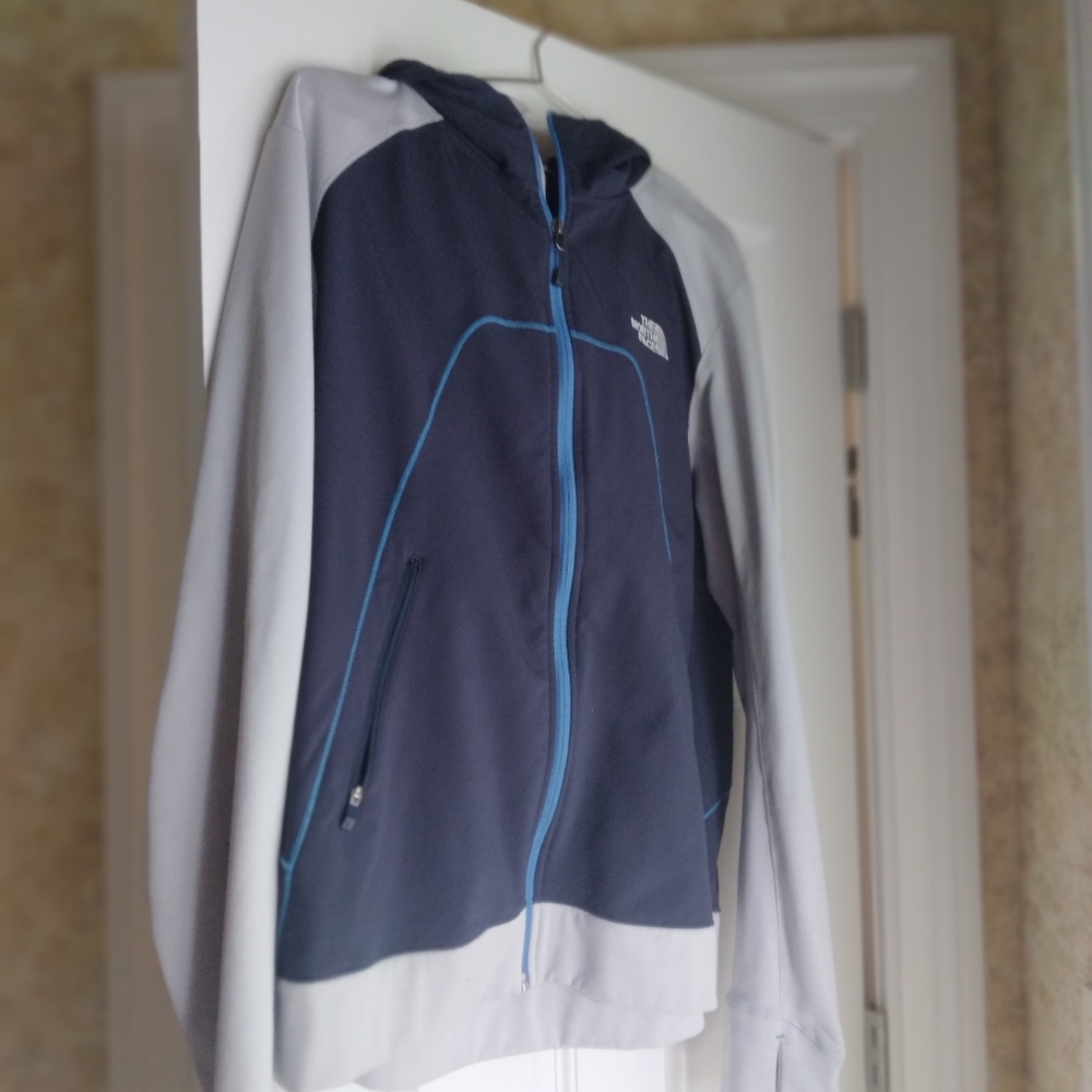 The North Face MEN'S Hooded ZIP Jacket L - Picture 1 of 8